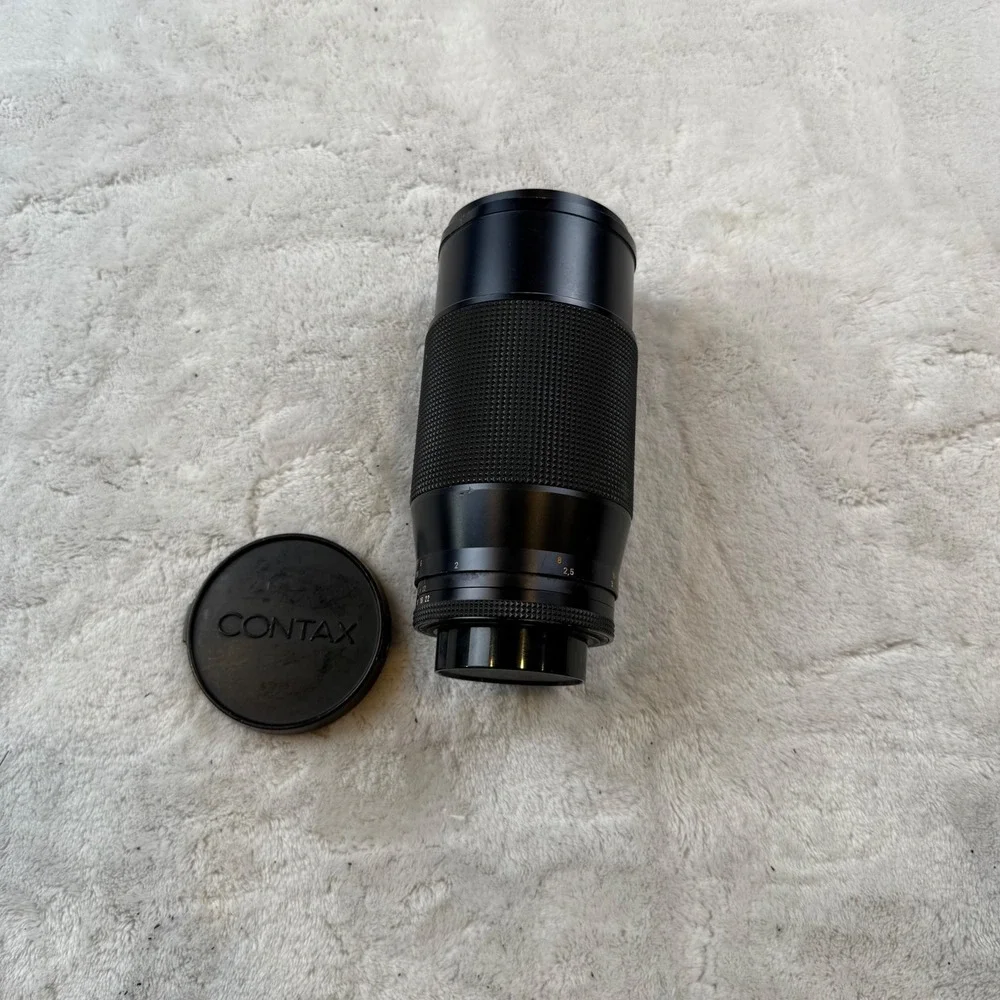 Contax Carl Zeiss Tele Tessar 3.5 200 T* Lens Made in West Germany 6156648